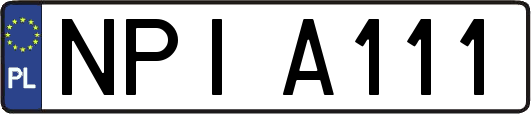 NPIA111