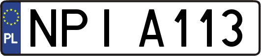 NPIA113