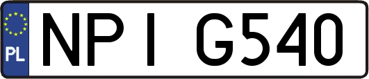 NPIG540