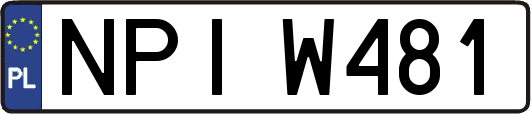 NPIW481