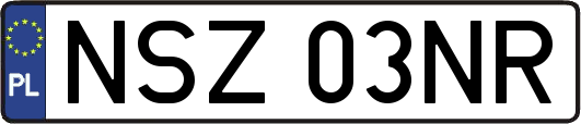 NSZ03NR