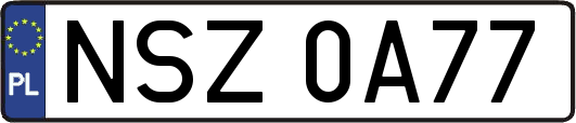 NSZ0A77