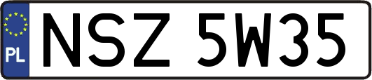 NSZ5W35