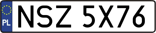 NSZ5X76