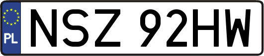 NSZ92HW