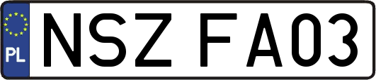 NSZFA03