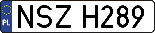 NSZH289