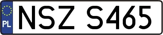 NSZS465