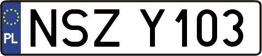 NSZY103