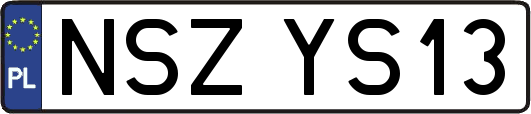 NSZYS13