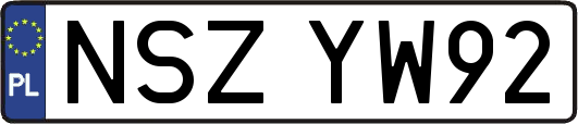 NSZYW92