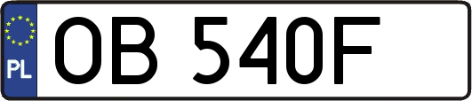 OB540F