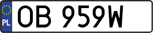 OB959W
