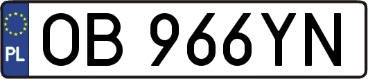 OB966YN