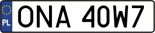 ONA40W7