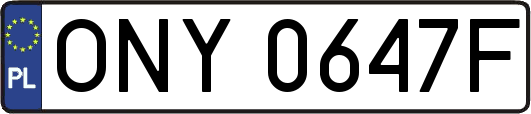 ONY0647F