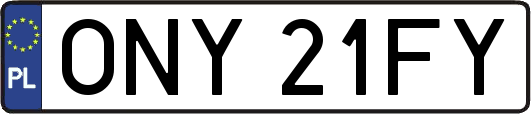 ONY21FY