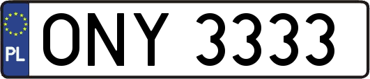ONY3333