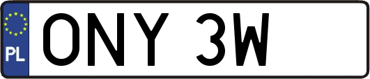 ONY3W