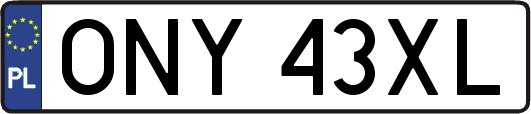 ONY43XL