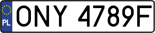 ONY4789F