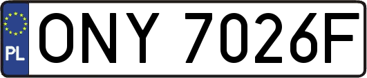 ONY7026F