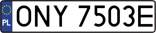 ONY7503E