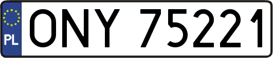ONY75221