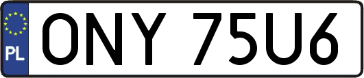 ONY75U6