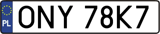 ONY78K7