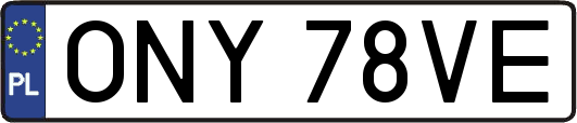 ONY78VE
