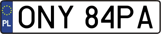 ONY84PA