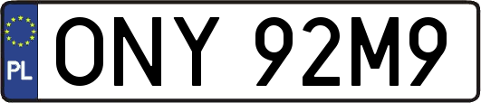 ONY92M9