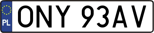 ONY93AV