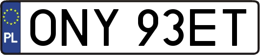 ONY93ET