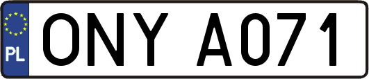 ONYA071
