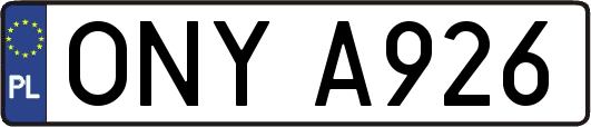 ONYA926