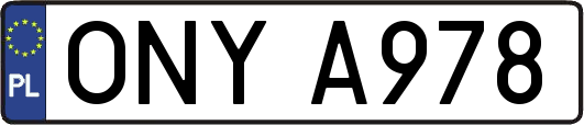ONYA978