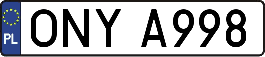 ONYA998