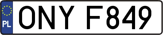 ONYF849