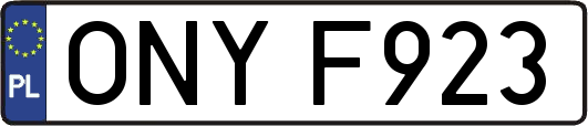 ONYF923