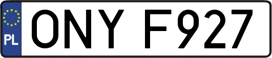 ONYF927