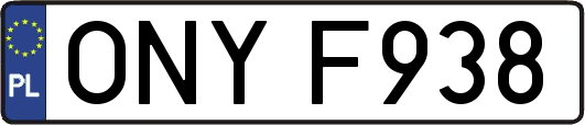 ONYF938