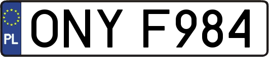 ONYF984