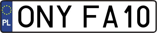 ONYFA10
