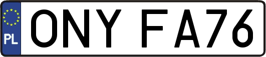 ONYFA76