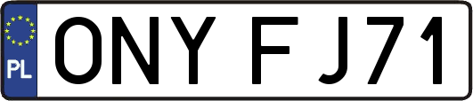 ONYFJ71