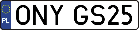 ONYGS25