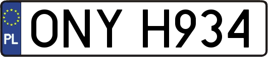 ONYH934
