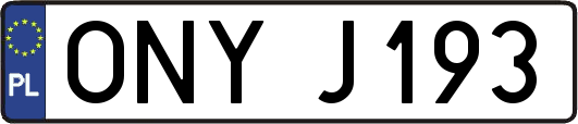 ONYJ193